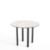 Wit marmeren ronde tafel inklapbaar