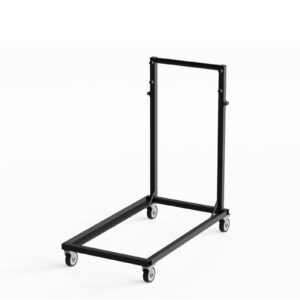 Veilige transportkar voor inklapbare tafels industrie