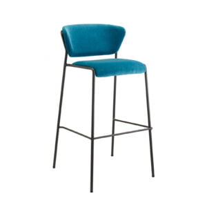 Stapelbare barkruk met retro-ontwerp