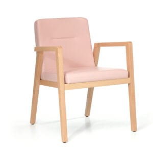 Robuuste stapelbare stapelstoel voor in de horeca