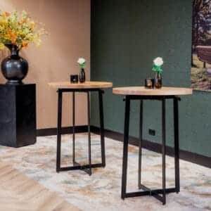 Veilige inklapbare statafel voor de horeca