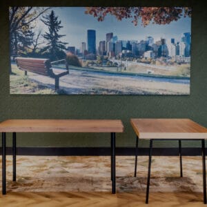 Horeca houten klaptafels