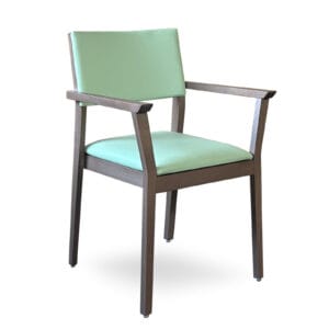 Houten stapelbare restauranstoel