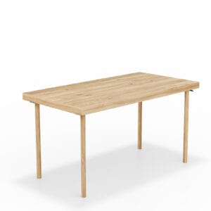 Houten inklapbare tafel van Staalbaron