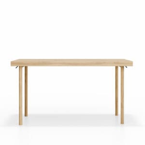 Lichtgewicht inklapbare tafel van hout